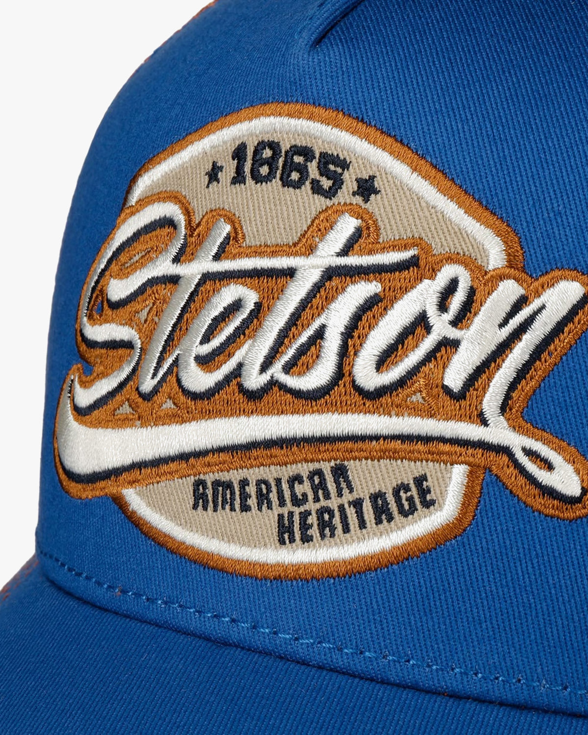 Stetson Classic Patch Trucker Cap - Royal Blue | Stetson Hats | JEANSTORE