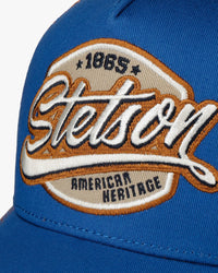 Stetson Classic Patch Trucker Cap - Royal Blue | Stetson Hats | JEANSTORE
