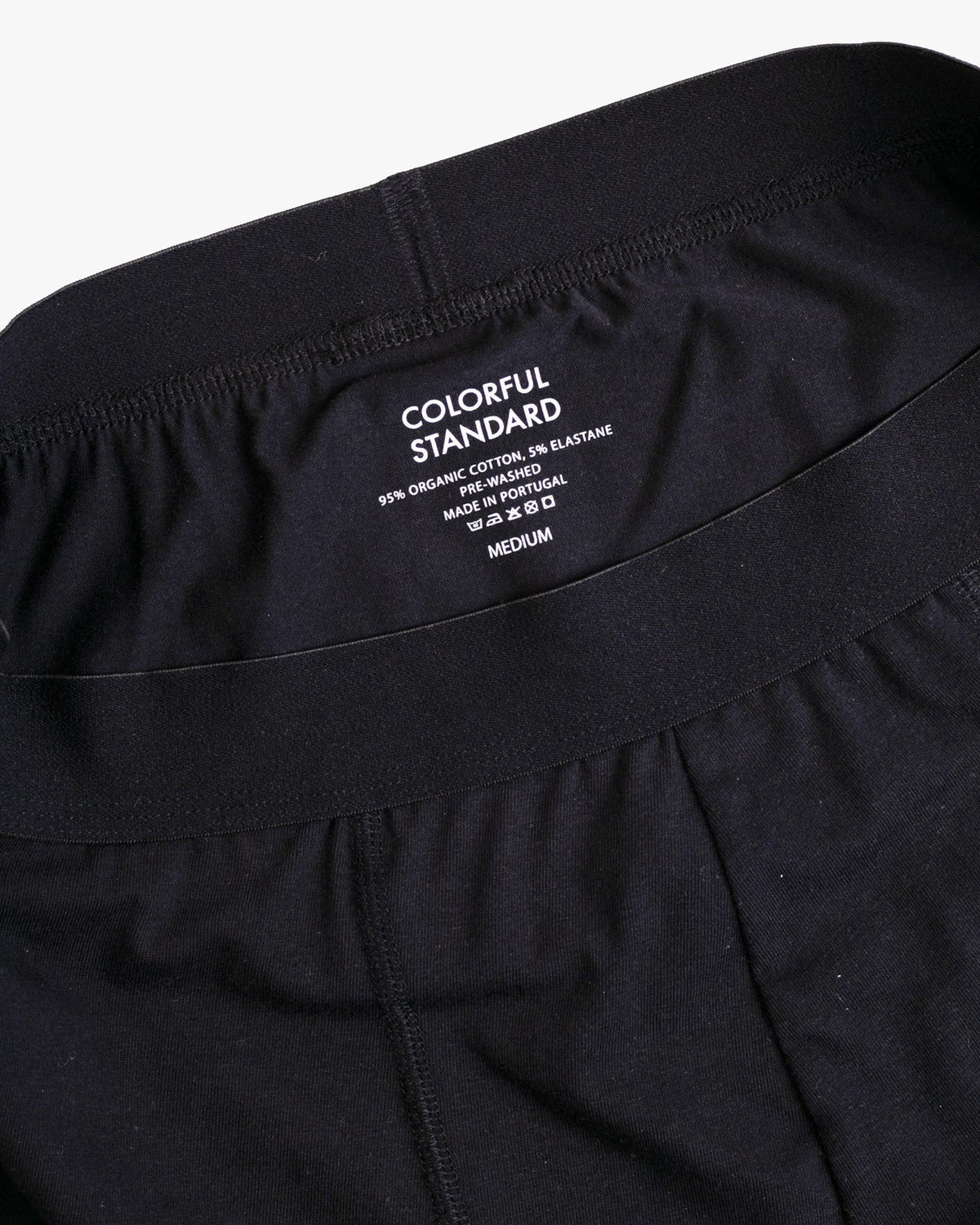 Colorful Standard Classic Organic Boxer Briefs - Deep Black | Colorful Standard Underwear | JEANSTORE