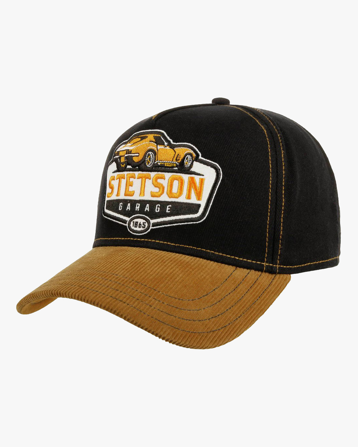 Stetson Garage Trucker Cap - Gold / Black