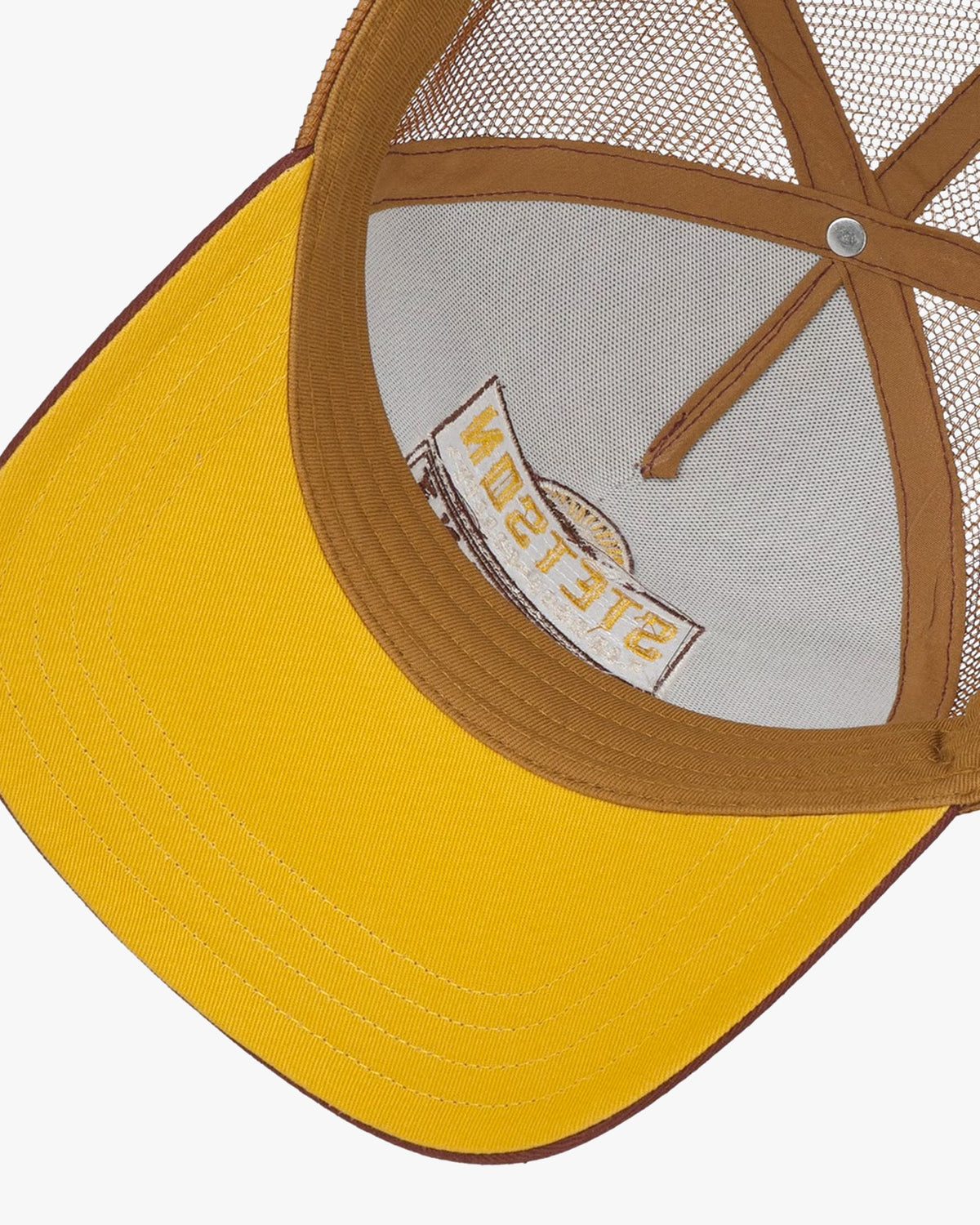 Stetson Barista Company Trucker Cap - Brown / Beige | Stetson Hats | JEANSTORE