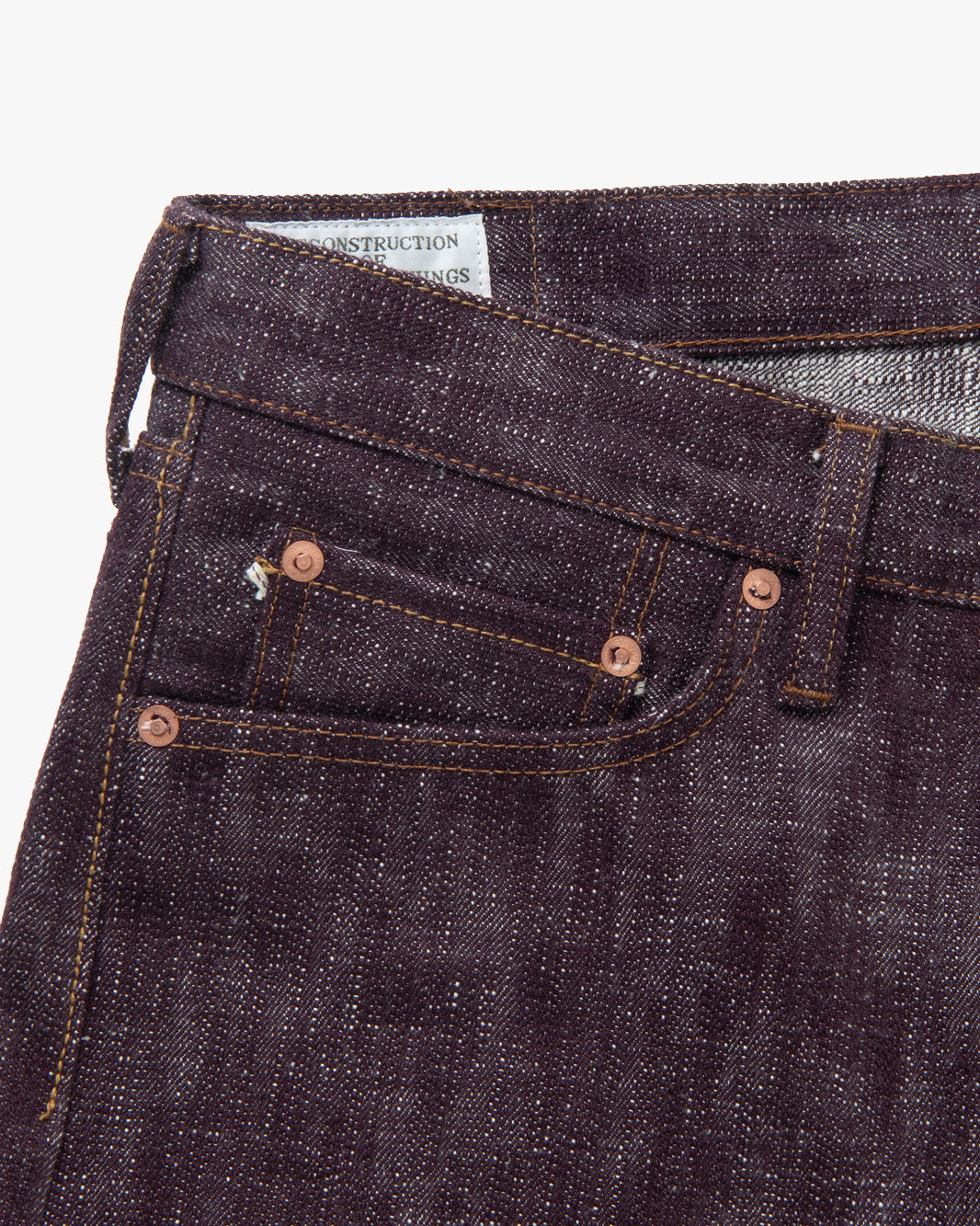 Studio D'Artisan D1904 16oz Selvedge Regular Straight Mens Jeans - Futa-Ai / Onewash