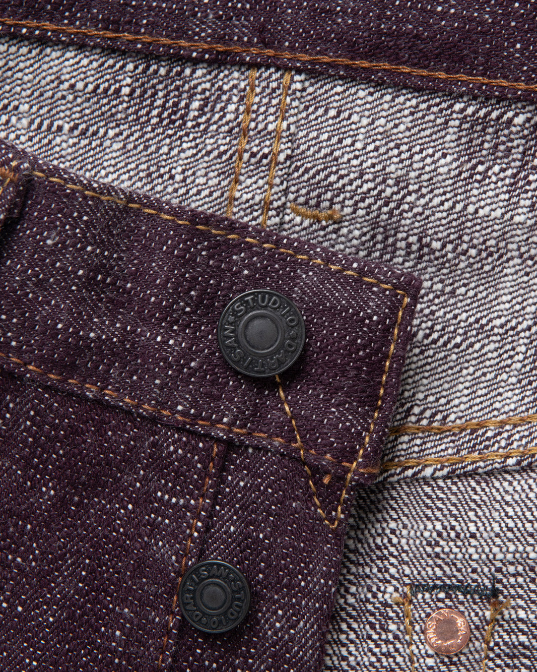Studio D'Artisan D1904 16oz Selvedge Regular Straight Mens Jeans - Futa-Ai / Onewash