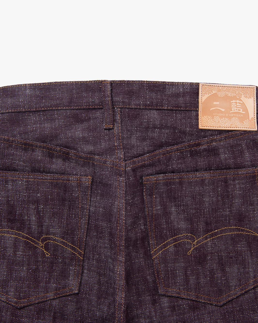 Studio D'Artisan D1904 16oz Selvedge Regular Straight Mens Jeans - Futa-Ai / Onewash