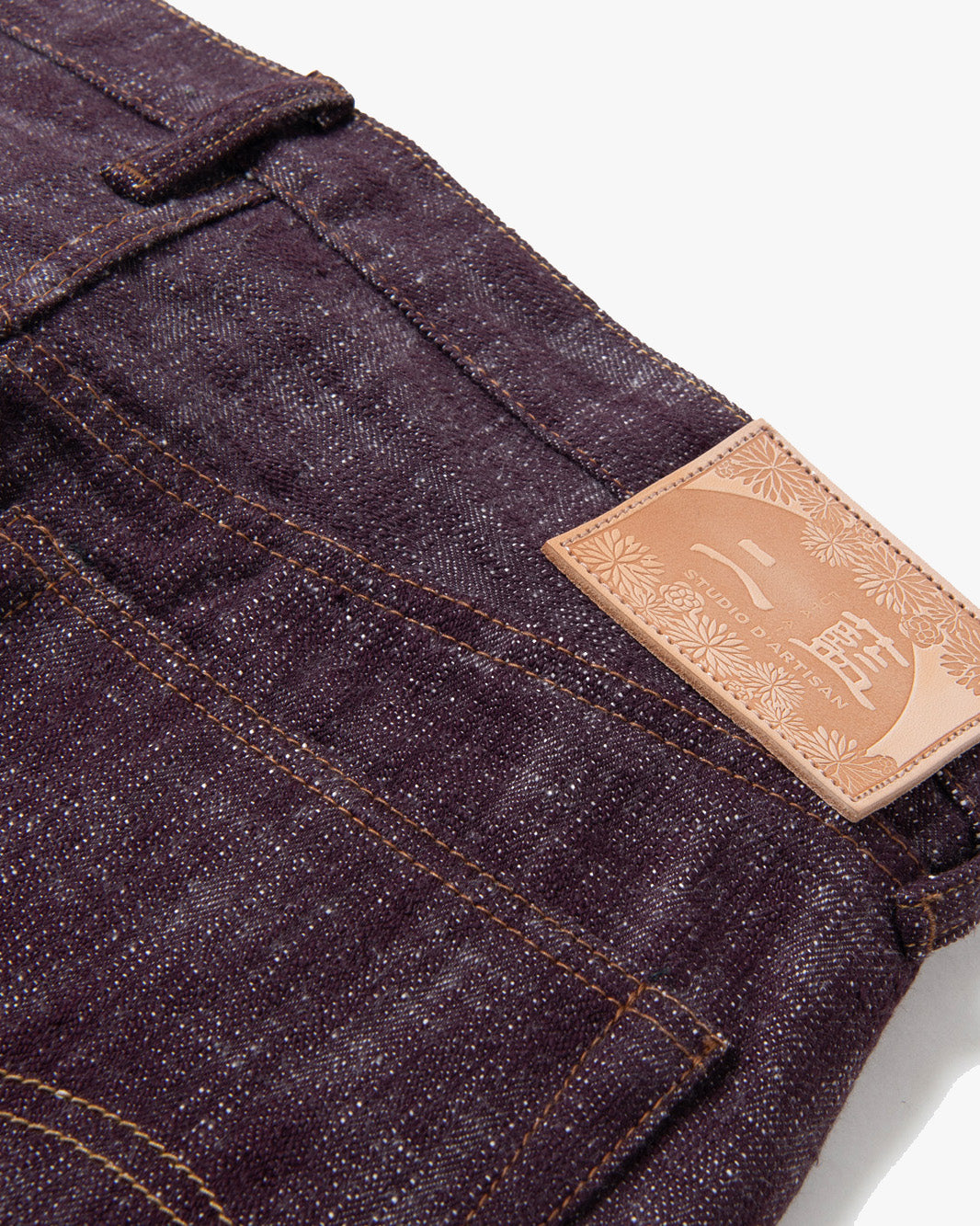 Studio D'Artisan D1904 16oz Selvedge Regular Straight Mens Jeans - Futa-Ai / Onewash