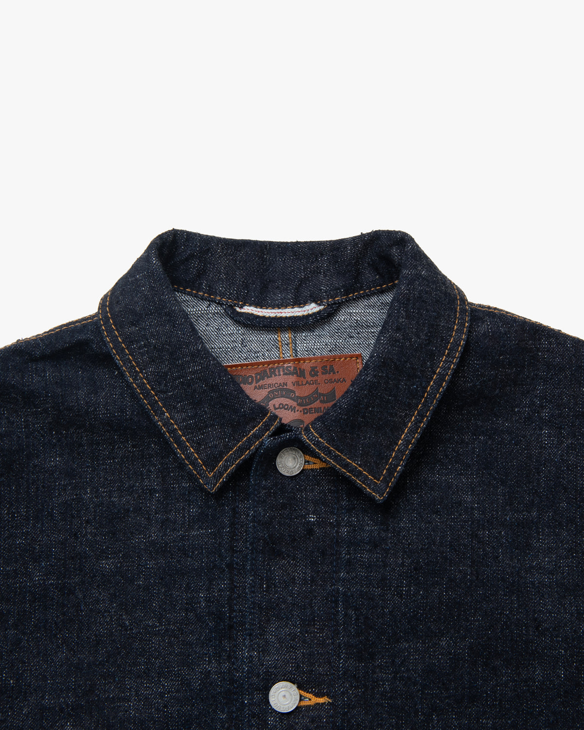Studio D'Artisan D4620 GL3 Selvedge Denim Coverall - Indigo | Studio D'Artisan Jackets & Coats | JEANSTORE