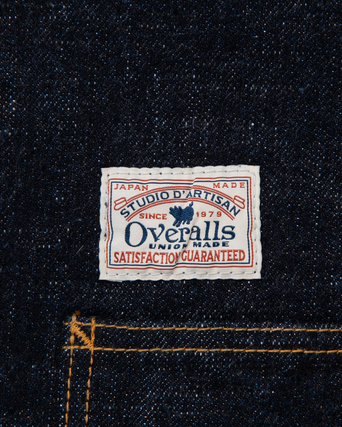 Studio D'Artisan D4620 GL3 Selvedge Denim Coverall - Indigo | Studio D'Artisan Jackets & Coats | JEANSTORE