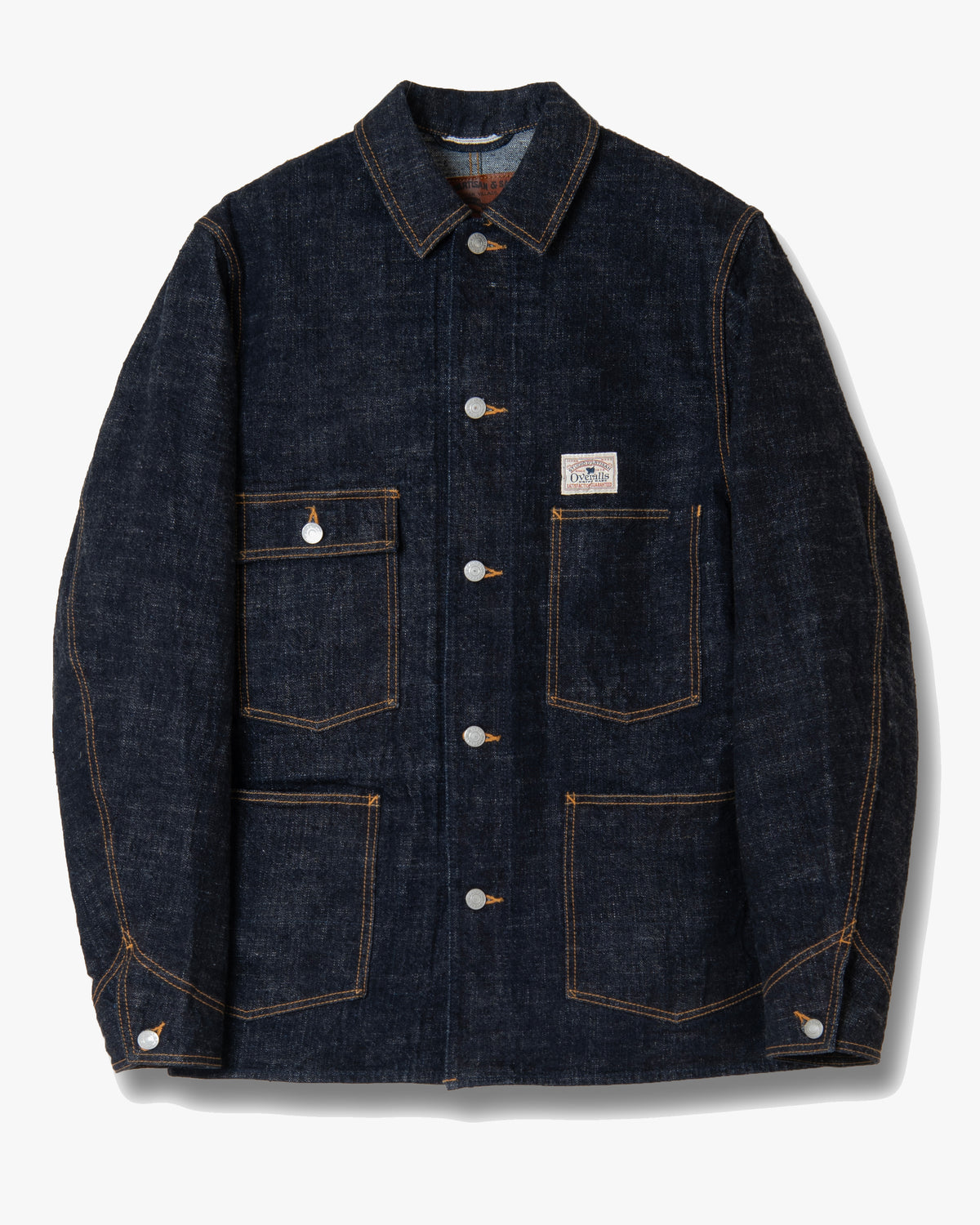 Studio D'Artisan D4620 GL3 Selvedge Denim Coverall - Indigo | Studio D'Artisan Jackets & Coats | JEANSTORE