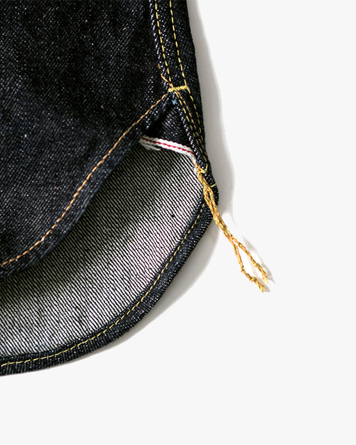 Studio D'Artisan D5335 14oz Selvedge Denim Work Shirt - Indigo Onewash | Studio D'Artisan Shirts | JEANSTORE