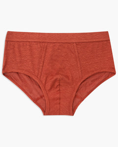 TA-CT Denali Linen Briefs - Rust