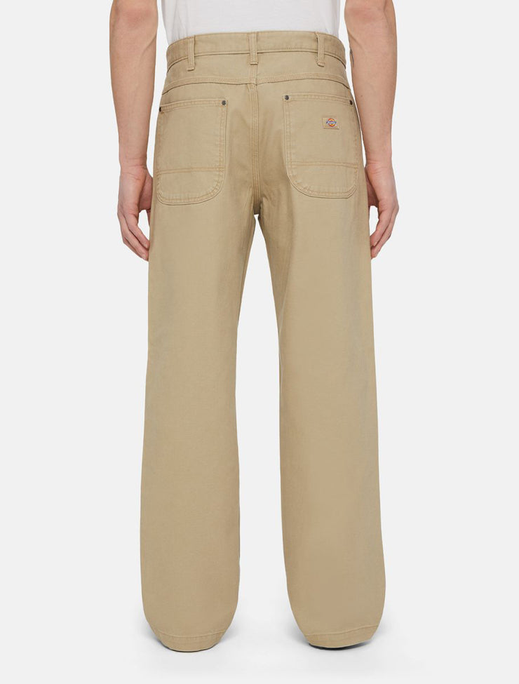 Dickies Duck Canvas Utility Trousers - Stone Washed Desert Sand