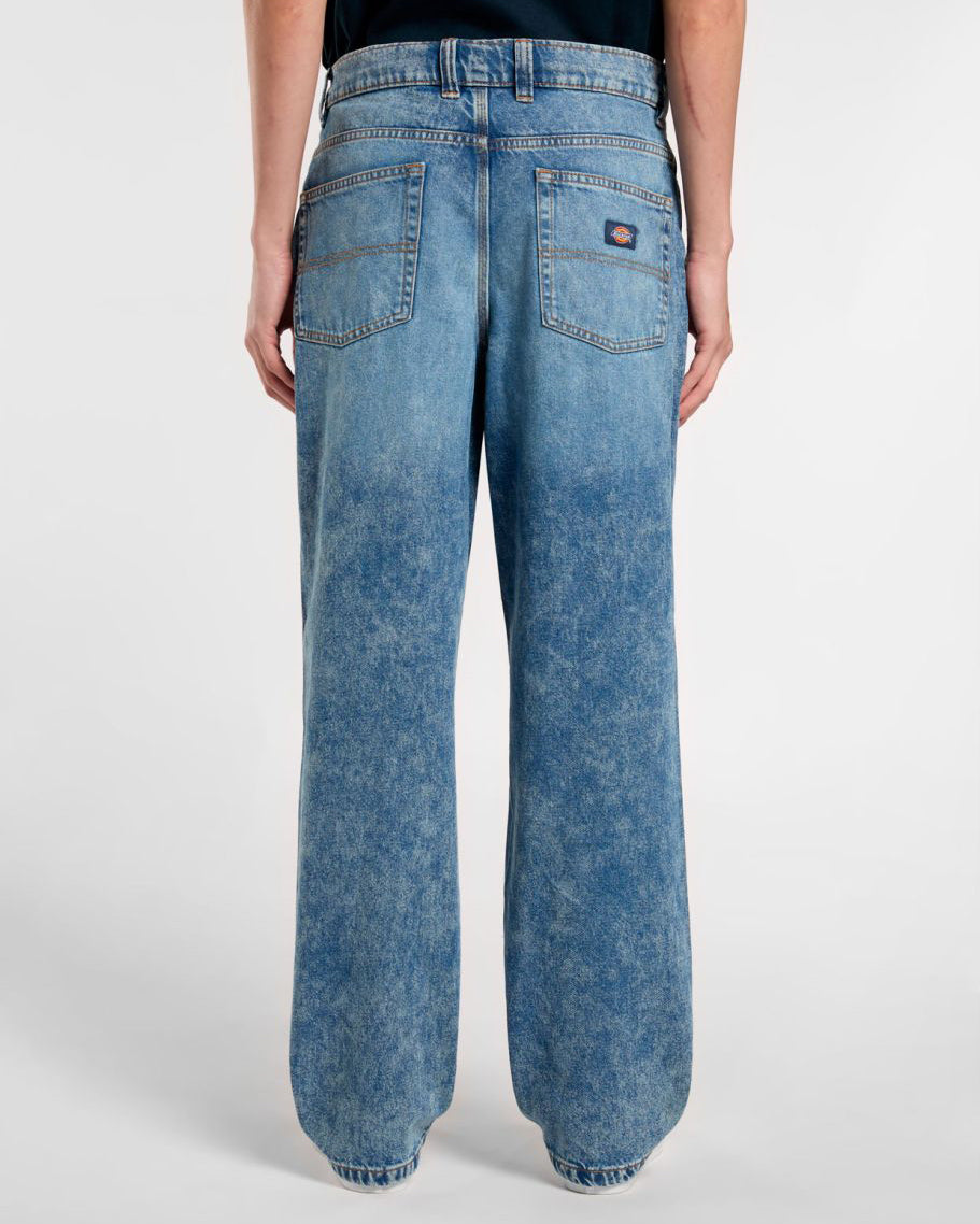 Dickies Thomasville Relaxed Fit Mens Jeans - Rinsed Blue Fade | Dickies Jeans | JEANSTORE