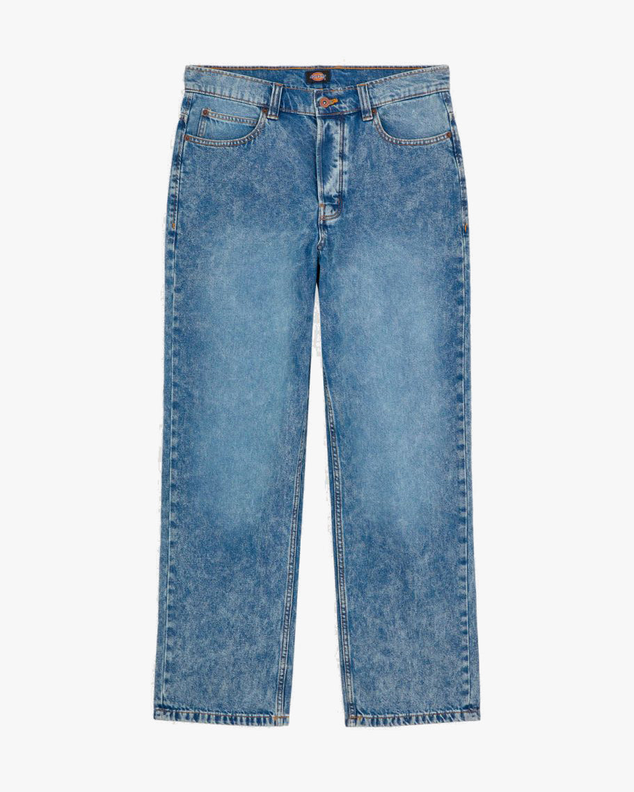Dickies Thomasville Relaxed Fit Mens Jeans - Rinsed Blue Fade | Dickies Jeans | JEANSTORE