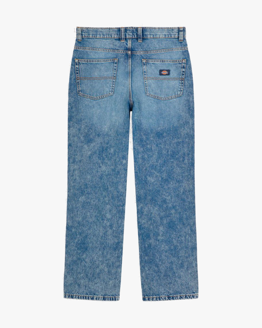 Dickies Thomasville Relaxed Fit Mens Jeans - Rinsed Blue Fade | Dickies Jeans | JEANSTORE