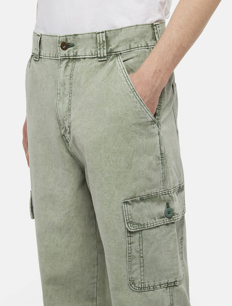 Dickies Newington Acid Dye Trousers - Light Green