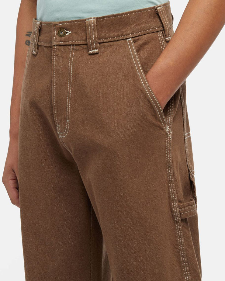 Dickies Stevensville Loose Fit Carpenter Pants - Mushroom