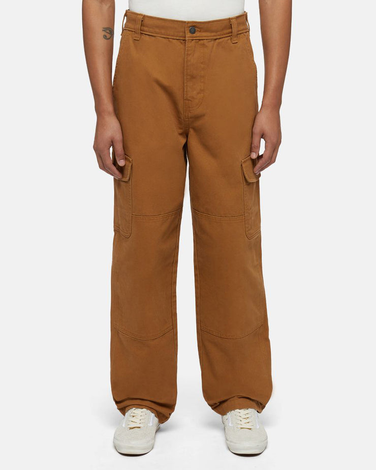 Dickies Duck Canvas Cargo Trousers - Brown Duck