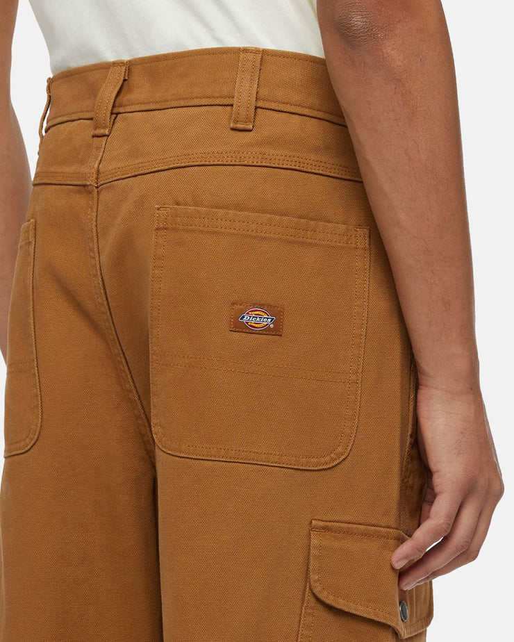 Dickies Duck Canvas Cargo Trousers - Brown Duck