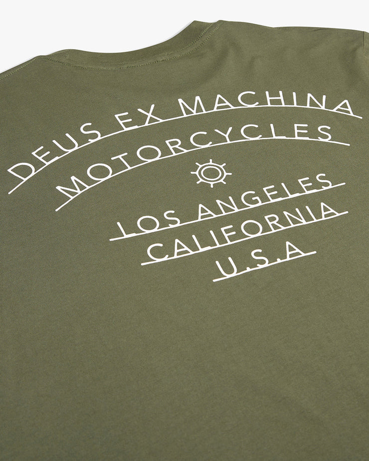 Deus Ex Machina Madison Tee - Clover