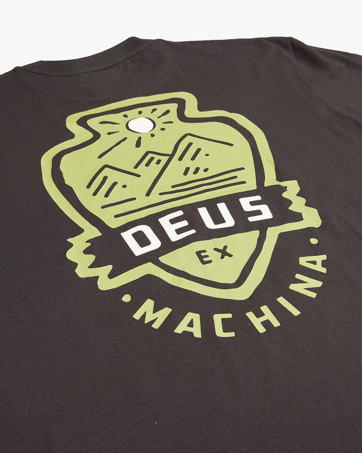Deus Ex Machina Out Doors Tee - Anthracite