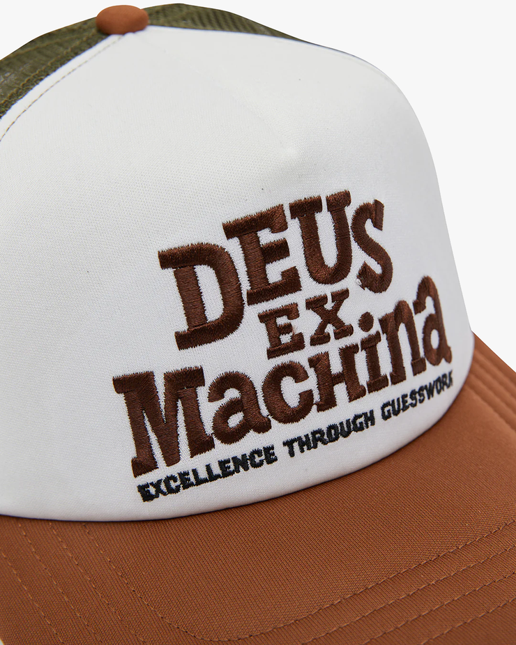 Deus Ex Machina Guesswork Trucker Cap - Brown