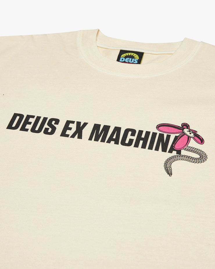 Deus Ex Machina Surf Shop Tee - Dirty White