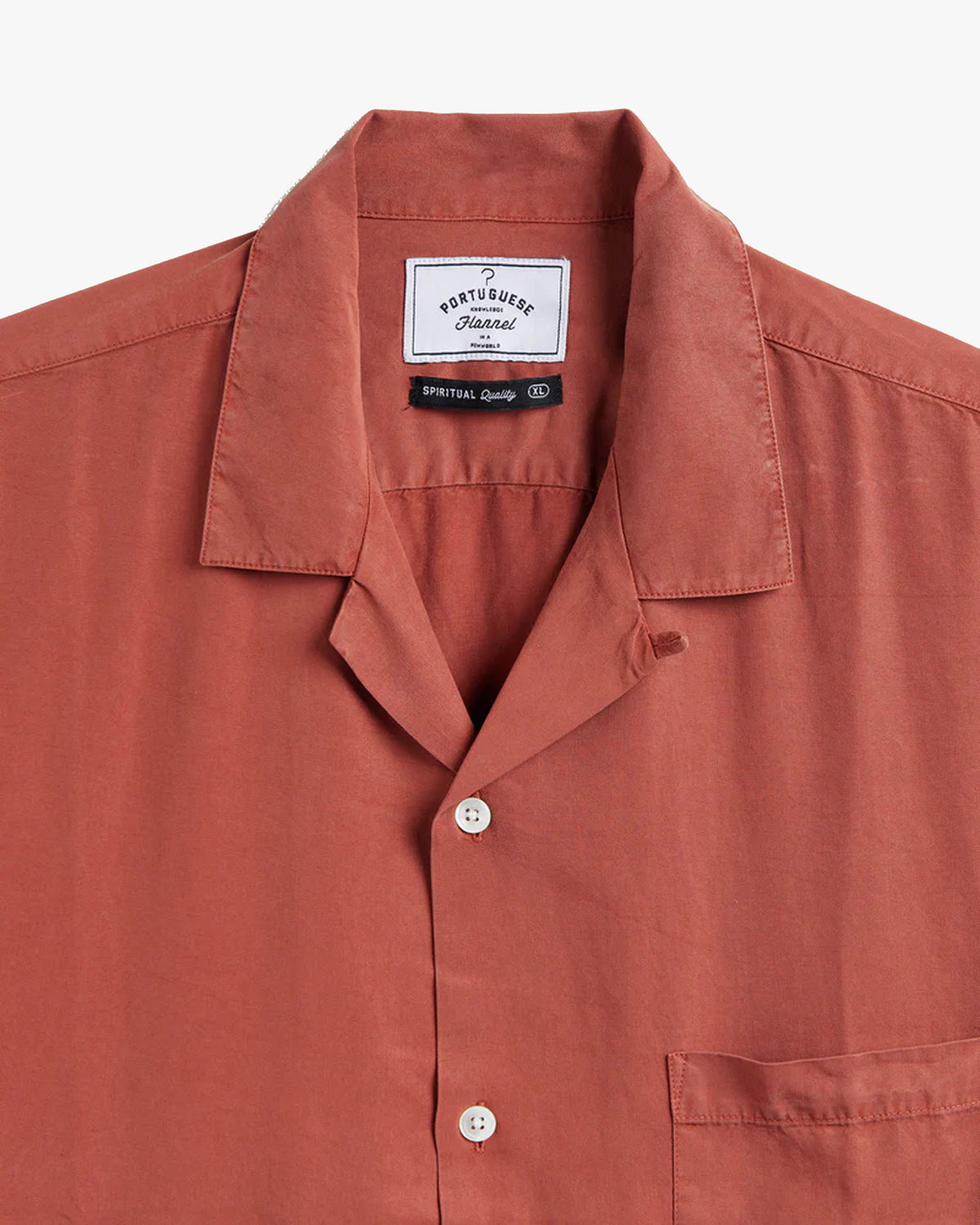 Portuguese Flannel Dogtown Shirt - Terracota