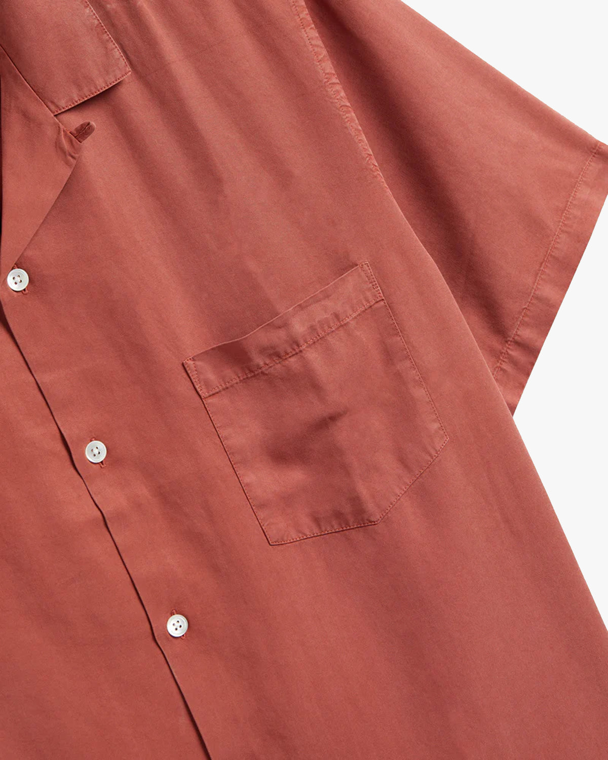 Portuguese Flannel Dogtown Shirt - Terracota