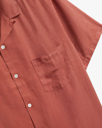 Portuguese Flannel Dogtown Shirt - Terracota