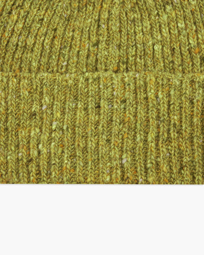 Donegal Yarns Wool Beanie - Lime | Donegal Yarns Hats | Jeanstore