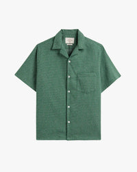Portuguese Flannel Dots Shirt - Green