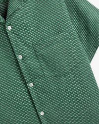 Portuguese Flannel Dots Shirt - Green