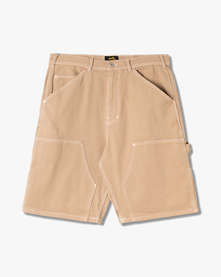 Stan Ray Double Knee Shorts - Khaki Duck