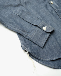 Big John MS003R Chambray Shirt - Indigo | Big John Shirts | JEANSTORE