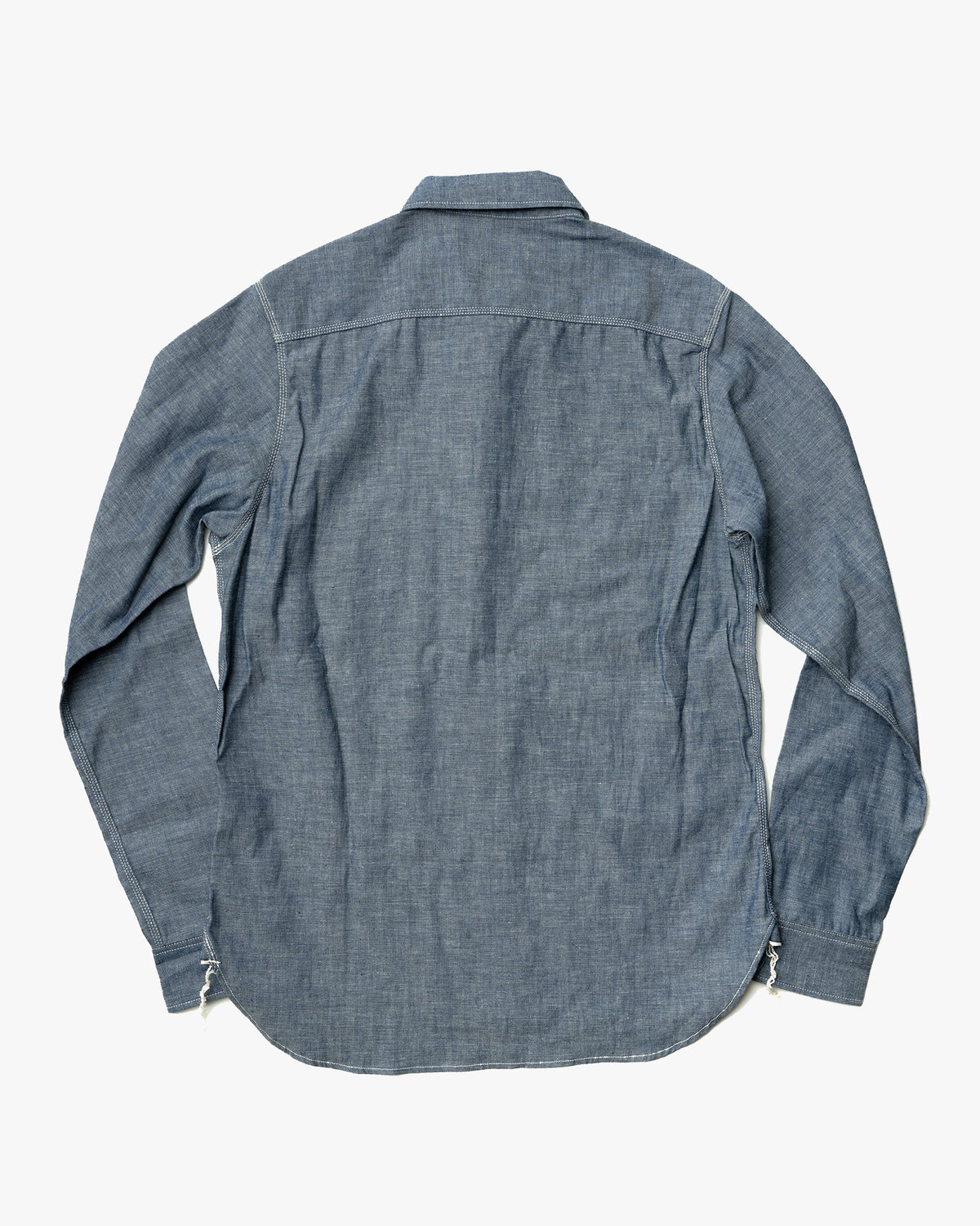 Big John MS003R Chambray Shirt - Indigo | Big John Shirts | JEANSTORE