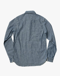Big John MS003R Chambray Shirt - Indigo | Big John Shirts | JEANSTORE
