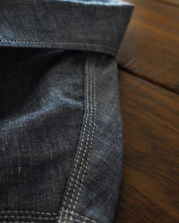 Big John MS003R Chambray Shirt - Indigo | Big John Shirts | JEANSTORE