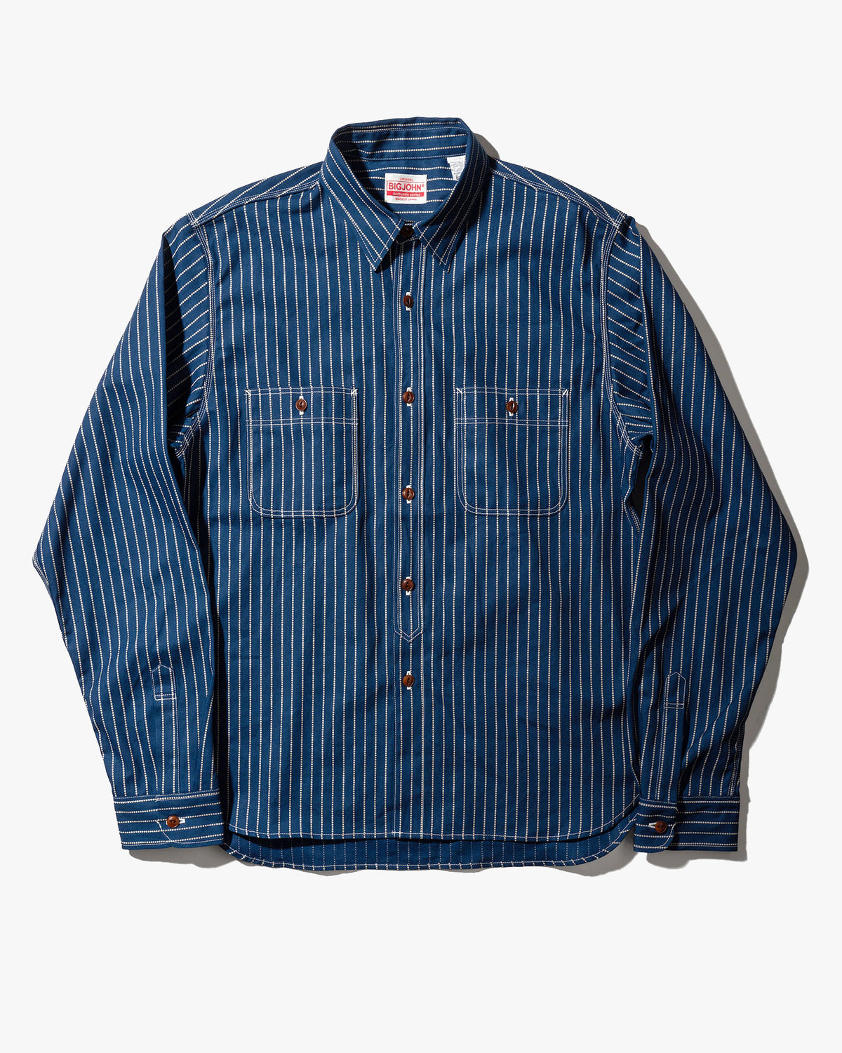 Big John MS003R Chambray Shirt - Wabash | Big John Shirts | JEANSTORE