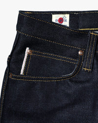 Big John M104G Tough 23oz Straight Fit Selvedge Mens Jeans - Unwashed | Big John Jeans | JEANSTORE