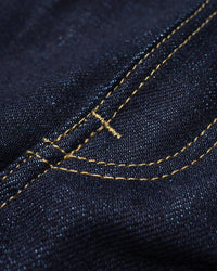 Big John M104G Tough 23oz Straight Fit Selvedge Mens Jeans - Unwashed | Big John Jeans | JEANSTORE