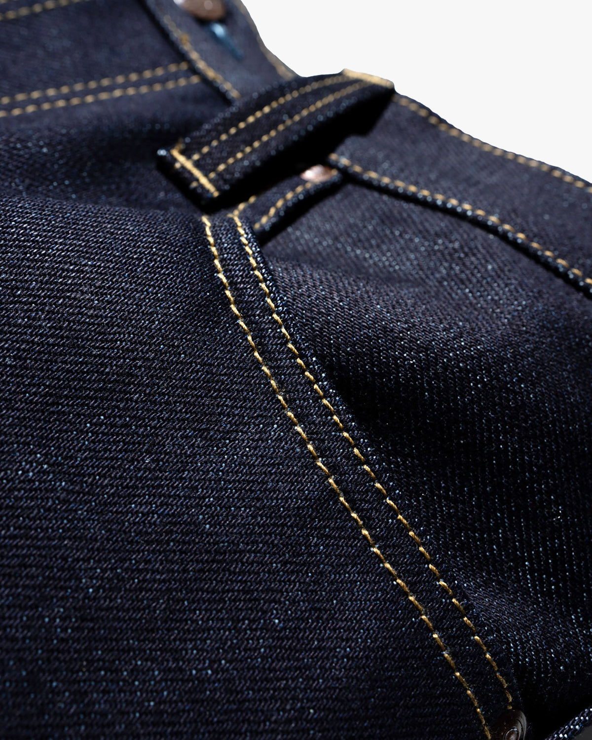 Big John M104G Tough 23oz Straight Fit Selvedge Mens Jeans - Unwashed | Big John Jeans | JEANSTORE