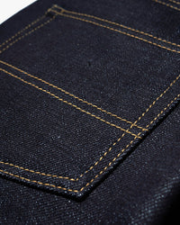 Big John M104G Tough 23oz Straight Fit Selvedge Mens Jeans - Unwashed | Big John Jeans | JEANSTORE