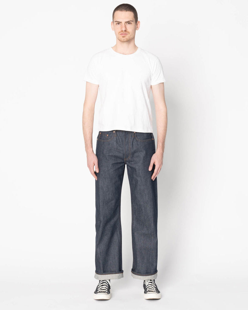 Unbranded UB701 Wide Fit Mens Jeans - 14.5oz Indigo Selvedge | The Unbranded Brand Jeans | JEANSTORE