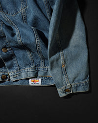 Big John M6010SL Vintage 60's Selvedge Denim Trucker Jacket - Antique Wash | Big John Jackets & Coats | JEANSTORE