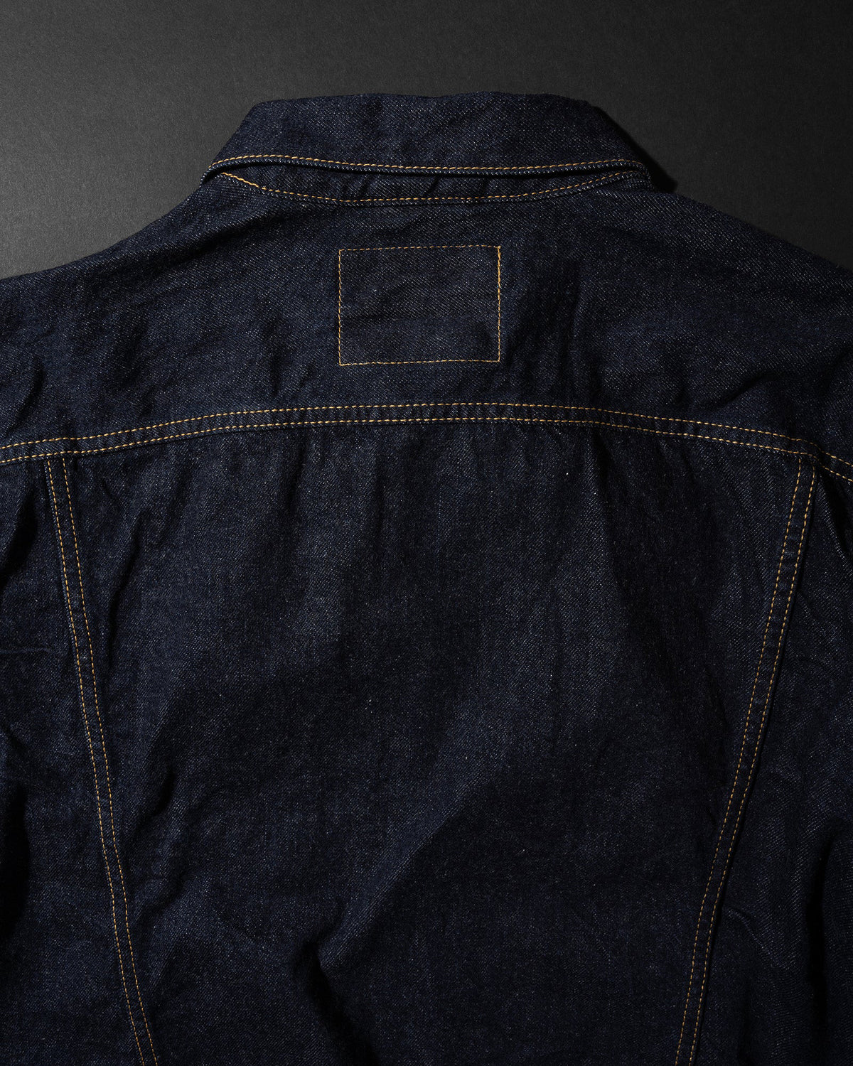 Big John M6010SL Vintage 60's Selvedge Denim Trucker Jacket - Indigo Long Wash | Big John Jackets & Coats | JEANSTORE