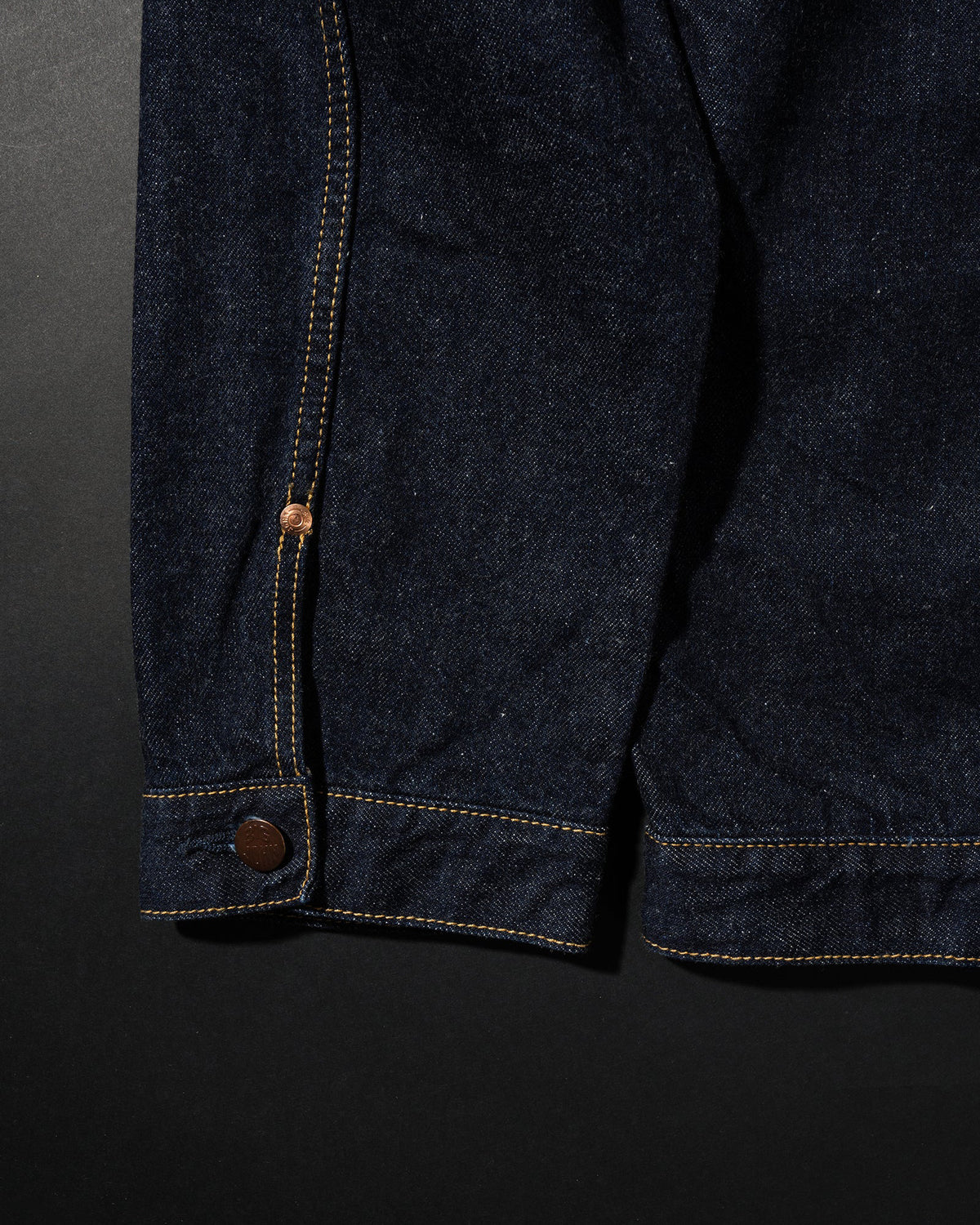 Big John M6010SL Vintage 60's Selvedge Denim Trucker Jacket - Indigo Long Wash | Big John Jackets & Coats | JEANSTORE