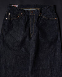Big John M101SLB Wide Straight Jeans - SL Vintage 12oz Selvedge Denim Onewash