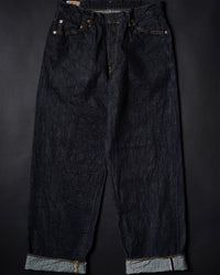 Big John M101SLB Wide Straight Jeans - SL Vintage 12oz Selvedge Denim Onewash