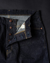Big John M101SLB Wide Straight Jeans - SL Vintage 12oz Selvedge Denim Onewash