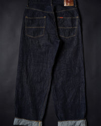 Big John M101SLB Wide Straight Jeans - SL Vintage 12oz Selvedge Denim Onewash